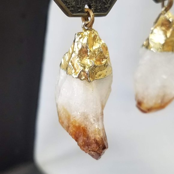 Karen Roache Unique Chinese Good Luck Crystal Clip-on Earrings - Picture 8 of 15